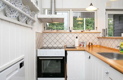 Hjarbæk House | Simplistic Holiday Home in Løgstrup with Terrace