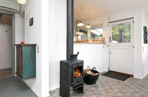 Hjarbæk House | Simplistic Holiday Home in Løgstrup with Terrace