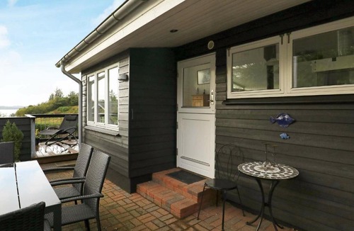 Hjarbæk House | Simplistic Holiday Home in Løgstrup with Terrace