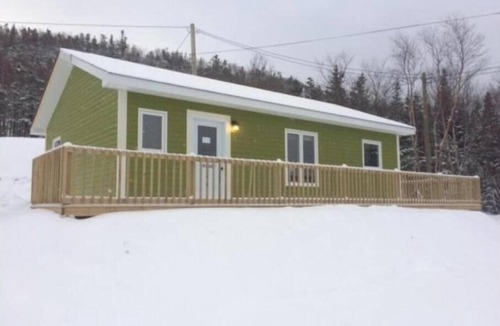 Rocky Harbour House | Single Bedroom Green Bungalow