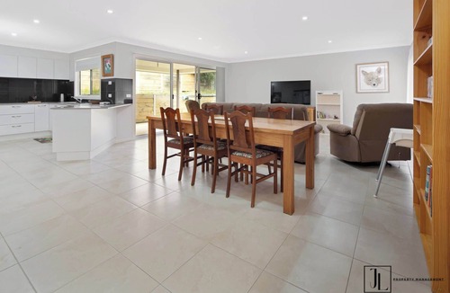 Malua Bay House | Single-Level Home Steps to Beach | Simply Sylvan