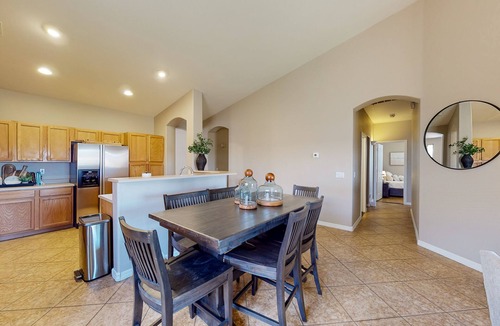 Coldwater Springs House | Single-level home with private pool, golf course views, pool table, & W/D