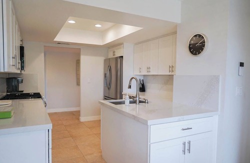 Cathedral City Condo | Single story beautiful home with community pool