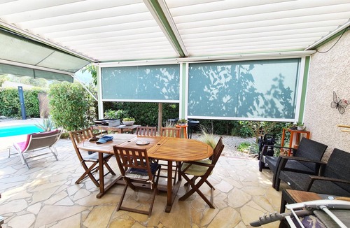 Sorede House | Single-story house with AC and private pool in Sorède