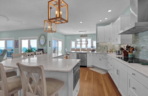 Carolina Beach House | Siren's Song-Gorgeous Oceanfront House with Pool and Spa!