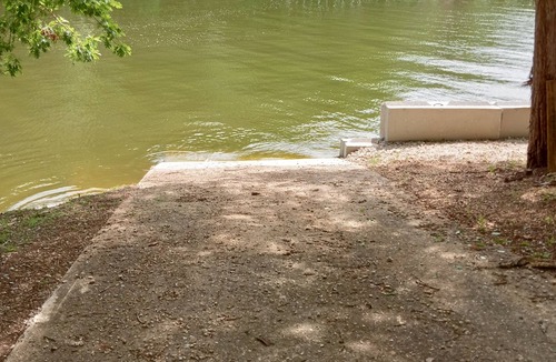 Sunrise Beach RV Rental | Site 8 Small Wooded Site