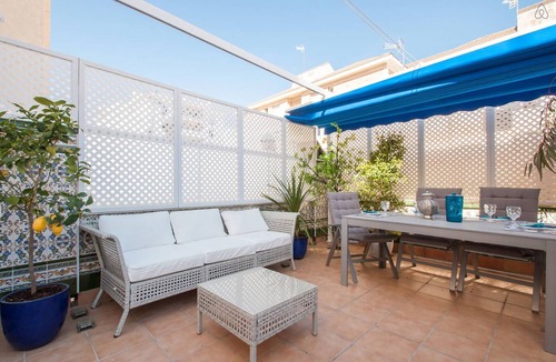 Sitges Town Center House | Sitges Centre Newly Refurbished Spanish-style Maisonette With Rooftop Terrace