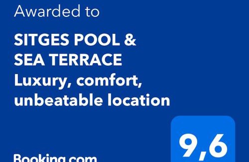 Passeig Maritim Apartment | SITGES POOL & SEA TERRACE Luxury, comfort, unbeatable location
