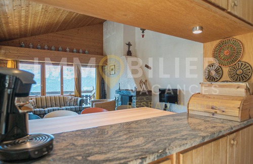 Chandolin Apartment | Situé au centre de Chandolin dans une petite résidence, proche de toutes commodités et du bus navett