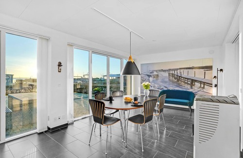 Thyholm House | Situated directly to the harbor, this fantastic vacation home has a gorgeous view.