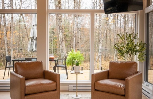 Greater Madawaska Cabin | Sköv Cabin Luxury Escape | Cedar Sauna & Hot tub