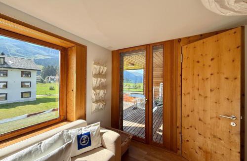 Parpan Apartment | Ski Apartment with Fireplace & Mountain Views