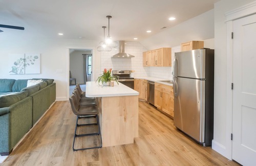 Rigby Apartment | Ski, Hike, Explore: Modern Guest Suite in Rigby