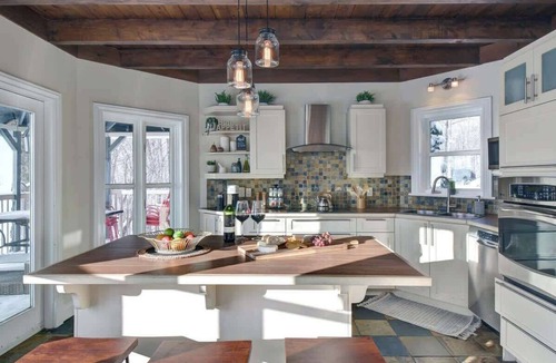 Saint-Faustin-Lac-Carre House | Ski in-Car out View, Hot tub, near Tremblant