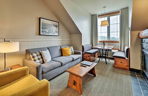 Mont-Tremblant Pedestrian Village Apartment | Ski-In/Out Studio on Mont Tremblant w/ Amenities!