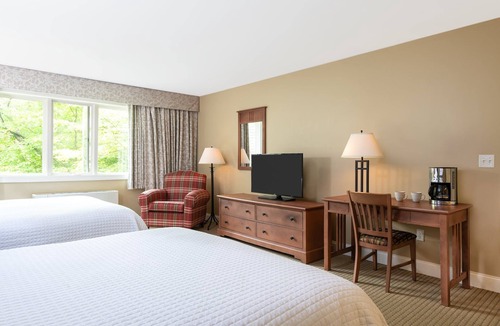 West Dover Cabin | Ski-In Resort Room | 2 Queen Beds