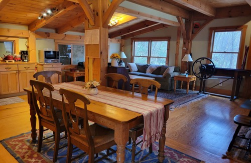 Bolton Valley House | Ski In/Ski Out 3 BR 2 BA Log Home Bolton Valley VT