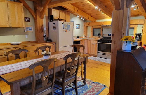Bolton Valley House | Ski In/Ski Out 3 BR 2 BA Log Home Bolton Valley VT