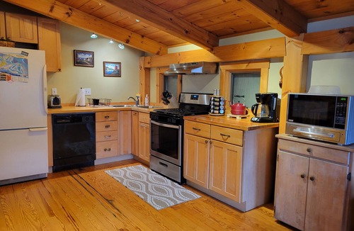 Bolton Valley House | Ski In/Ski Out 3 BR 2 BA Log Home Bolton Valley VT