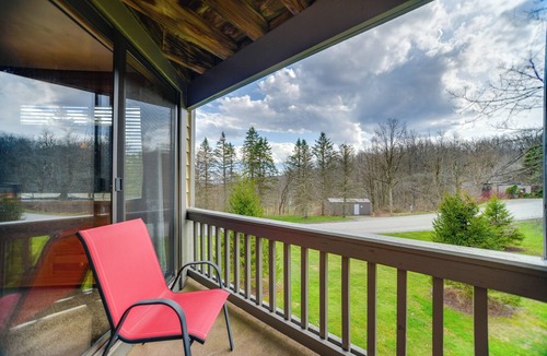 Seven Springs Condo | Ski-In/Ski-Out Seven Springs Mtn Suite w/Shuttle!