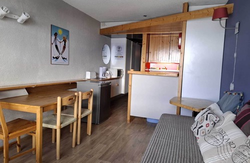 Arc-2000 Apartment | Ski-in studio in Arc 2000, pets allowed, for 4 pers.