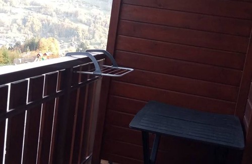 Saint-Jean-dʼAulps Apartment | Ski-in studio with balcony and parking