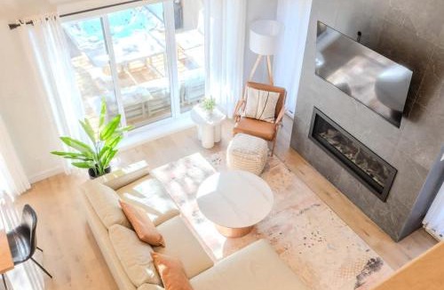 Pont-Rouge Ski Chalet | Skova - Nordic Harmony - Spa & Forest View