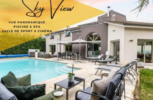 Ceyrat Villa | Sky view cinema, piscine, Spa