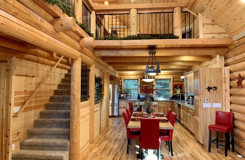Alta House | Skyline Cabin - 3 Story Log Cabin in the Sierras