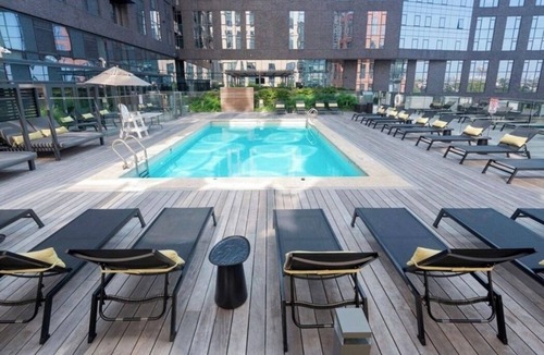 South End Apartment | Skyline Luxe: Premium 2BR Steps to Train & World Cup Access