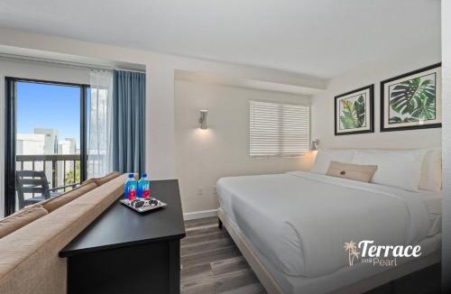 Southwest Orlando Apartment | Skyline Studio Condo with Private Terrace and Epic Universe View
