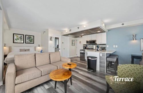 Southwest Orlando Apartment | Skyline Studio Condo with Private Terrace and Epic Universe View