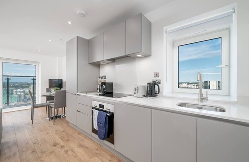 Woolwich Riverside Apartment | Skyvillion 2 Bed Apt London Excel O2 Arena