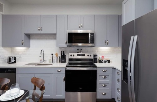 Southtown Apartment | Sleek 1BR w/Gym, Parking Near Rvrwalk & Dome