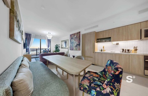 East Little Havana Apartment | Sleek 3-BD Downtown Condo with Water & City Views