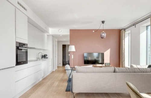Vesterbro Apartment | Sleek Carlsberg Byen 2BR w/ Courtyard, near Enghave Pl., by Blueground