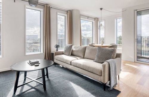Vesterbro Apartment | Sleek Carlsberg Byen 2BR w/ Courtyard, near Enghave Pl., by Blueground