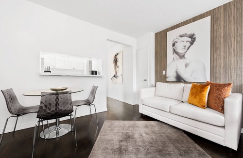Central Park South Apartment | Sleek Studio Apartment on Upper East Side