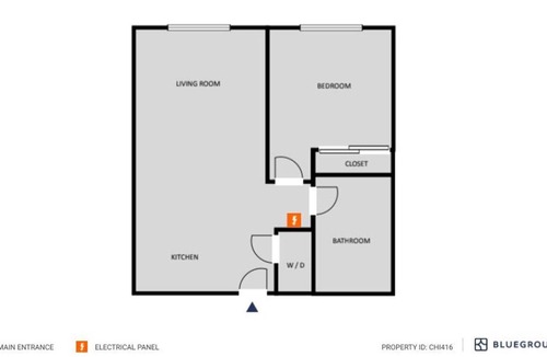 Near West Side Apartment | Sleek West Loop 1BR w/ Gym, W/D, near dining + Union Park, by Blueground