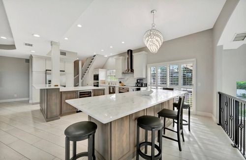 Palm Harbor House | Sleep 16 Waterfront! Hot Tub, Pool & Private Dock!