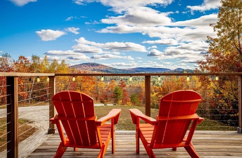 Bethel Ski Chalet | Sleep 29★Pano Views★Hot Tubs★Saunas★Game Rooms★DogsOK