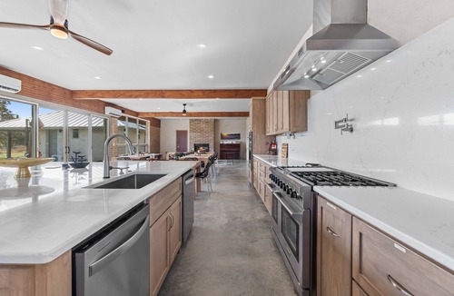 La Grange House | Sleep 40+ Lakeside Retreat on 53 Acre Ranch