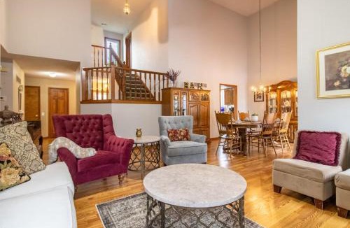 Lawrence House | Sleeps 12! Main Level Primary Suite-Beautiful Backyard Oasis