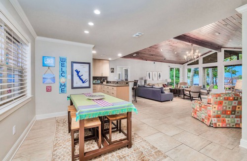 Tool House | Sleeps 16 - Private Dock & Lake Views - Perfect Cedar Creek Family Getaway