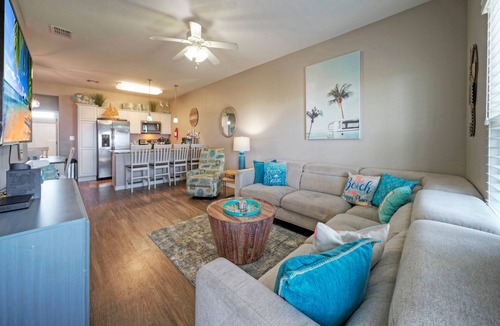 Corpus Christi House | Sleeps 32, 2 Homes | Heated Pool + Game Room + Balconies | Walk to the Beach