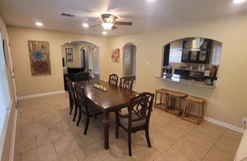 Richland Hills House | Sleeps 8/Large Fenced Yard/Patio/Pet Friendly