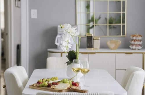 Belmont Cragin Apartment | Sleeps7 2BR Coffee Station Backyard w/Grill