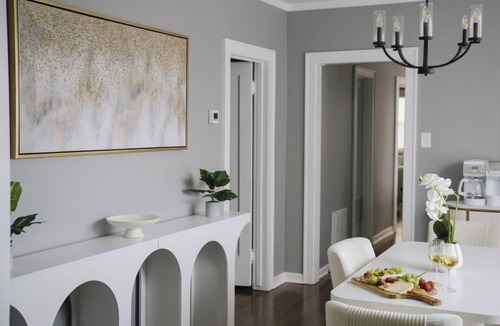 Belmont Cragin Apartment | Sleeps7 2BR Coffee Station Backyard w/Grill