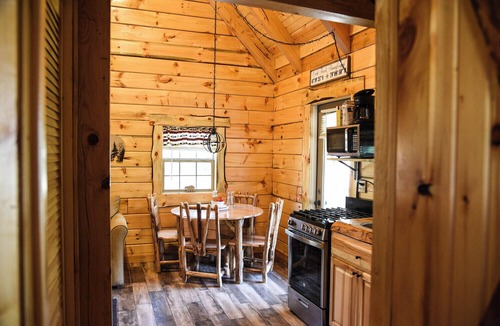 Leeper Cabin | Sleepy Bear Log Cabin near Cook Forest State Park