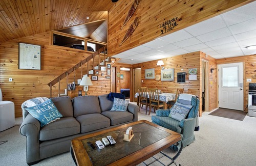 Wolverine House | Sliver of Paradise: Lakefront Cottage-5 Min to Sturgeon River.